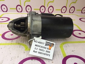 Motor de Arranque Mercedes SLK 2.3 193Cv de 2000 - Ref OEM :  0001107072